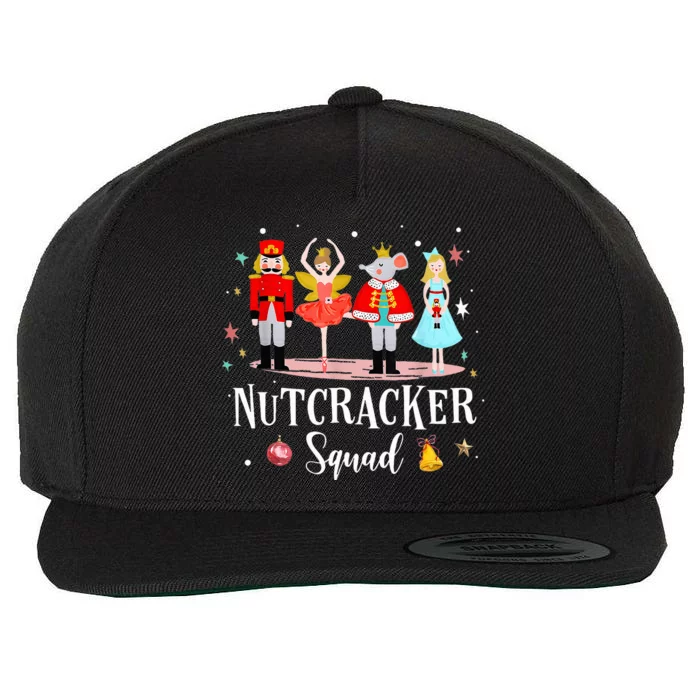 Christmas Nutcracker Squad Ballet Dance Wool Snapback Cap