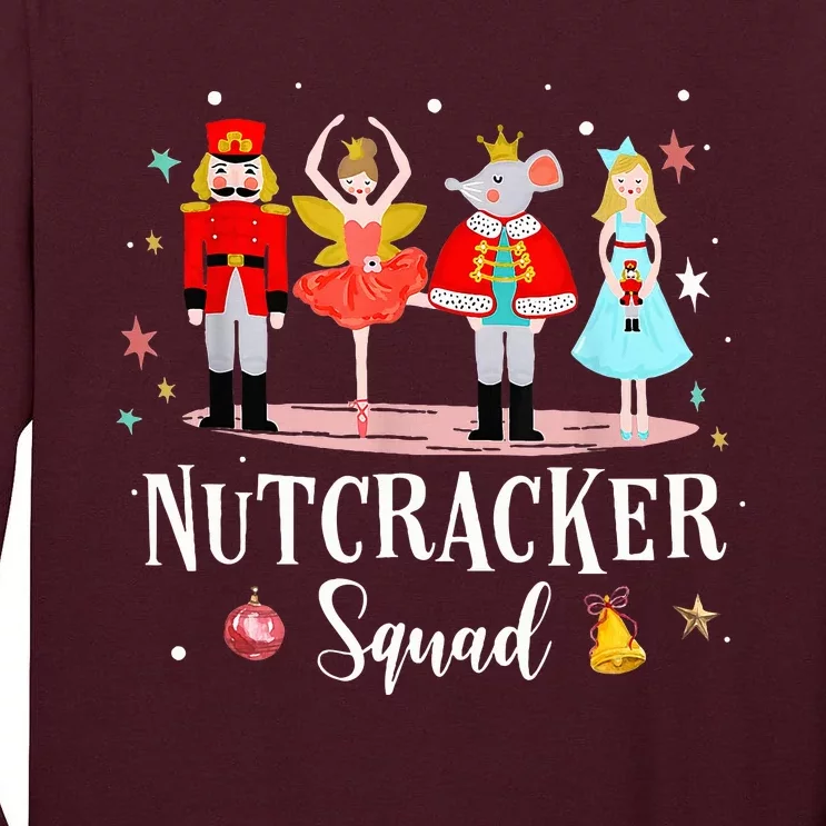 Christmas Nutcracker Squad Ballet Dance Tall Long Sleeve T-Shirt