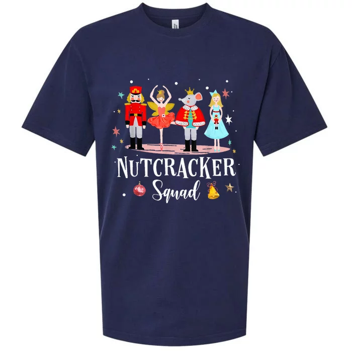 Christmas Nutcracker Squad Ballet Dance Sueded Cloud Jersey T-Shirt