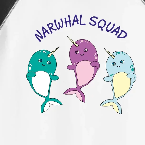 Cool Narwhal Squad Gift Meaningful Gift Funny Birthday Gift Toddler Fine Jersey T-Shirt