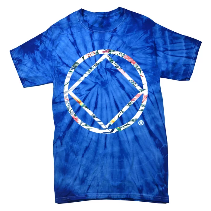 Cool Na Symbol Narcotics Anonymous Na Aa Funny Gift Tie-Dye T-Shirt