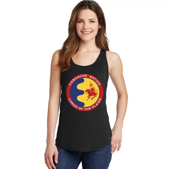 Comanche Nation Seal: Lords Of The Plains Ladies Essential Tank