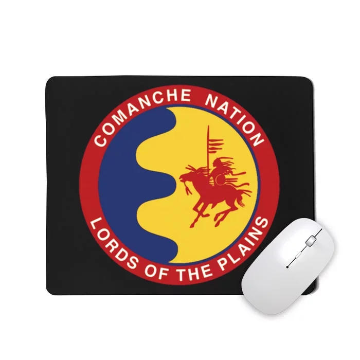 Comanche Nation Seal: Lords Of The Plains Mousepad