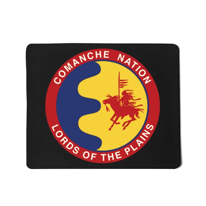 Comanche Nation Seal: Lords Of The Plains Mousepad