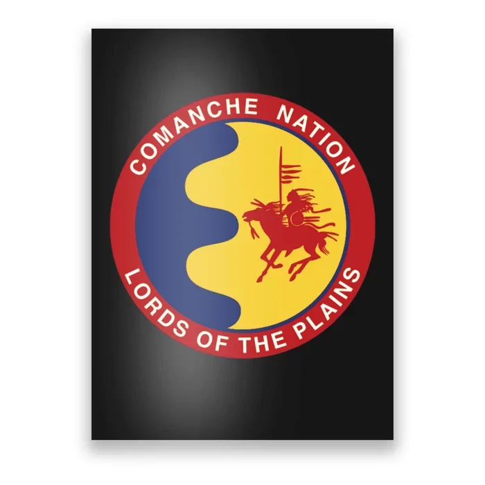 Comanche Nation Seal: Lords Of The Plains Poster