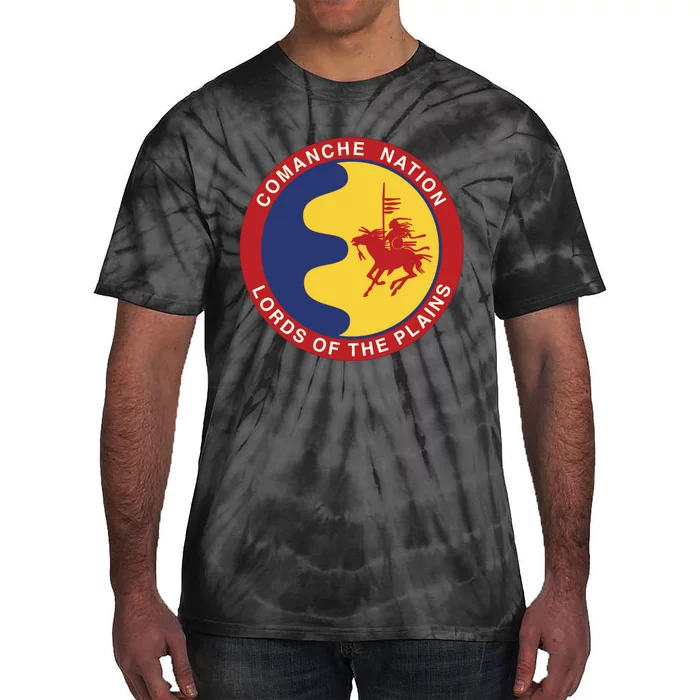 Comanche Nation Seal: Lords Of The Plains Tie-Dye T-Shirt