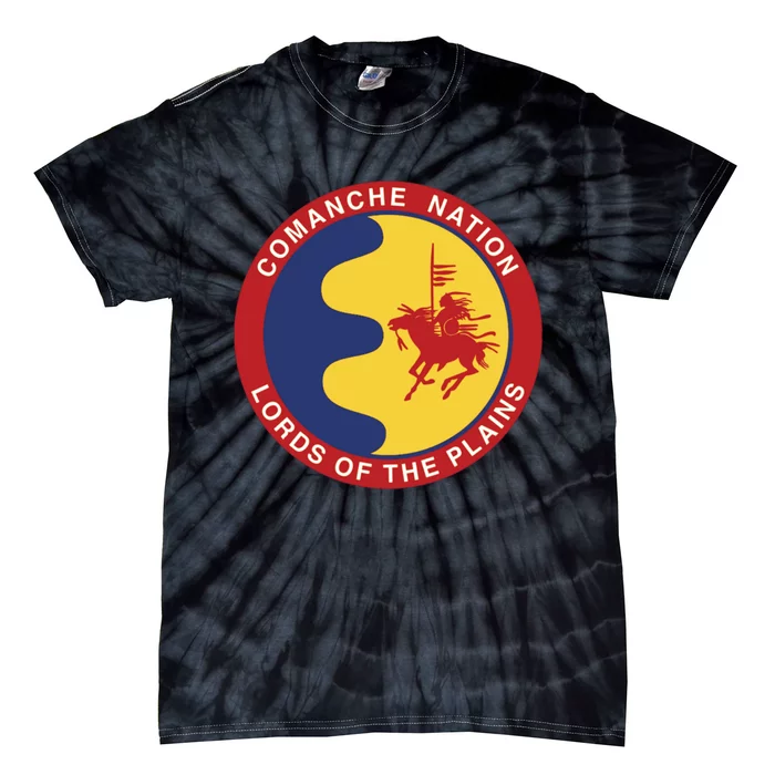 Comanche Nation Seal: Lords Of The Plains Tie-Dye T-Shirt