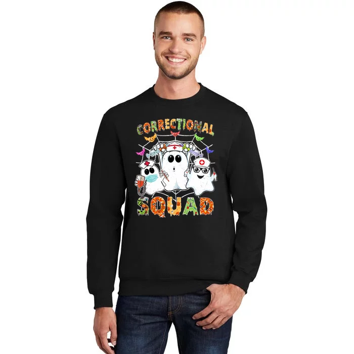 Correctional Nurse Squad Boo Halloween Rn Matching Sweatshirt