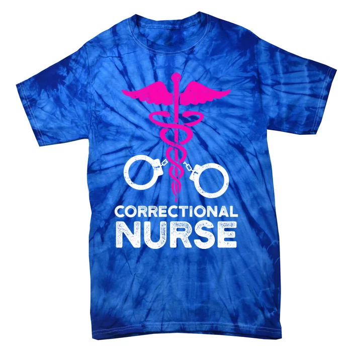 Correctional Nurse Skills Nursing Rn Gift Tie-Dye T-Shirt