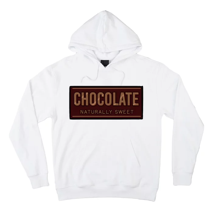 Chocolate Naturally Sweet Dessert Lover Food Cacao Flavor Hoodie