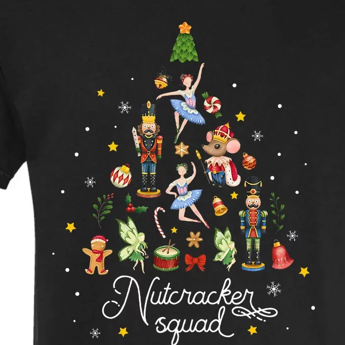 Christmas Nutcracker Squad Ballet Dance Garment-Dyed Heavyweight T-Shirt