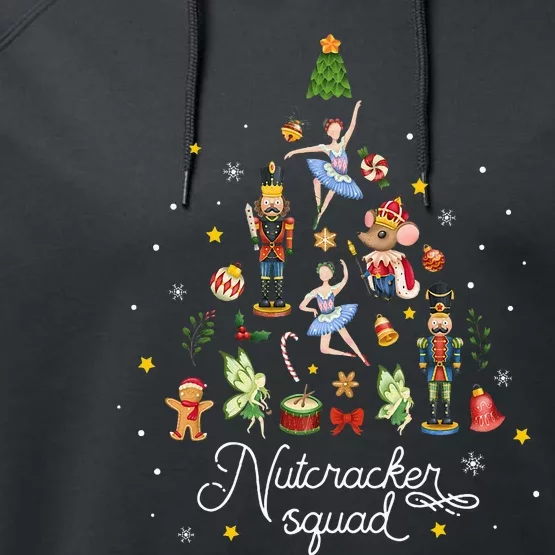 Christmas Nutcracker Squad Ballet Dance Performance Fleece Hoodie