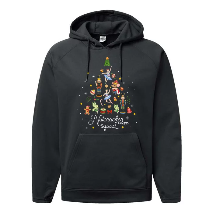 Christmas Nutcracker Squad Ballet Dance Performance Fleece Hoodie