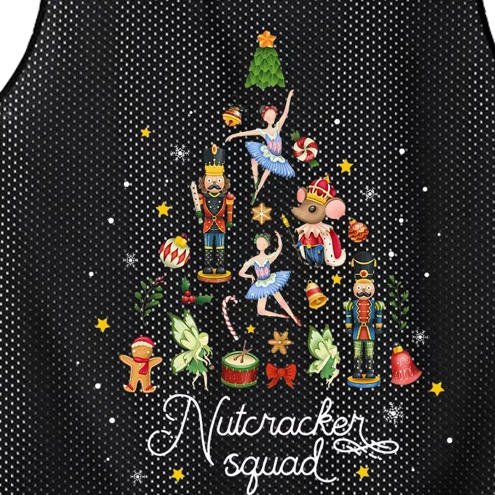 Christmas Nutcracker Squad Ballet Dance Mesh Reversible Basketball Jersey Tank