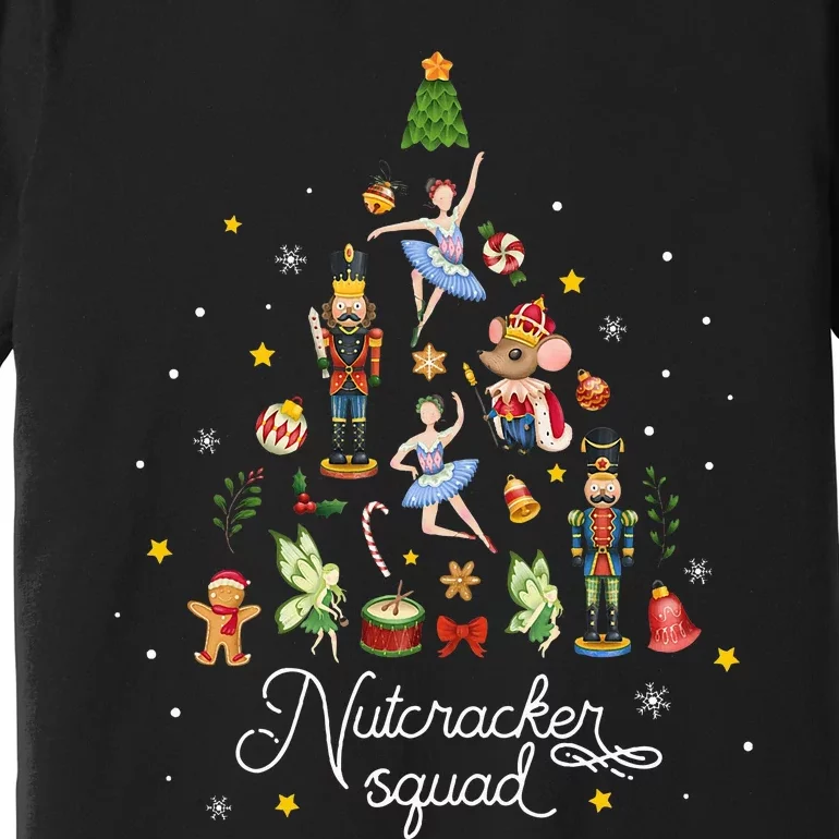 Christmas Nutcracker Squad Ballet Dance Premium T-Shirt