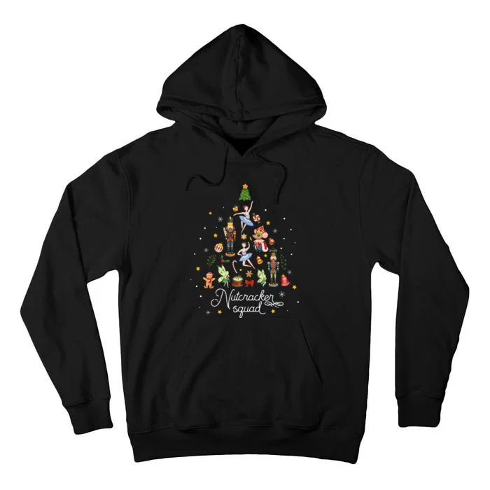 Christmas Nutcracker Squad Ballet Dance Tall Hoodie