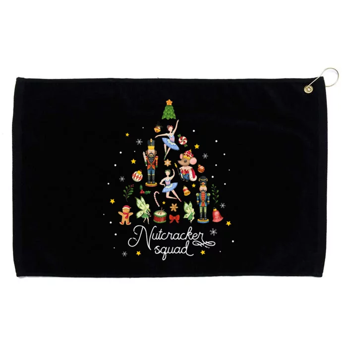 Christmas Nutcracker Squad Ballet Dance Grommeted Golf Towel