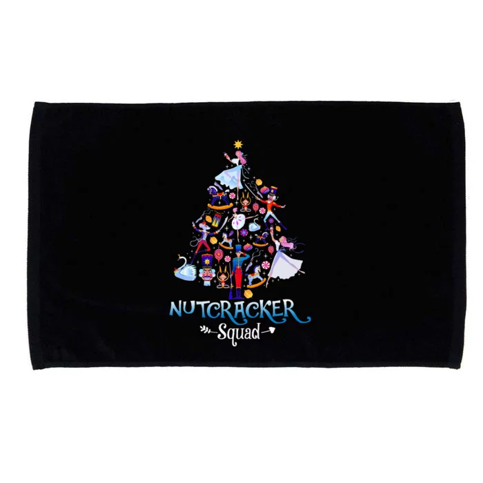 Christmas Nutcracker Squad Ballet Dance Microfiber Hand Towel