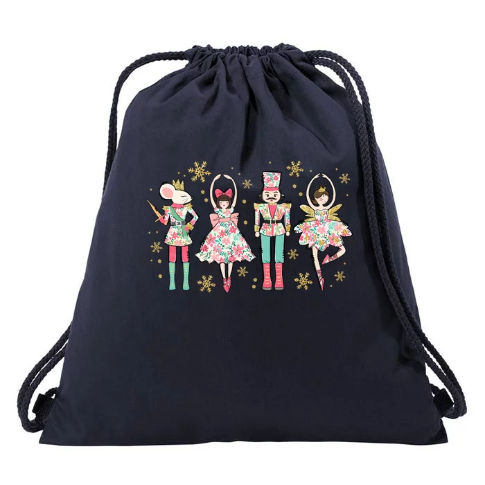 Christmas Nutcracker Soldier Funny Holiday Season Xmas Drawstring Bag