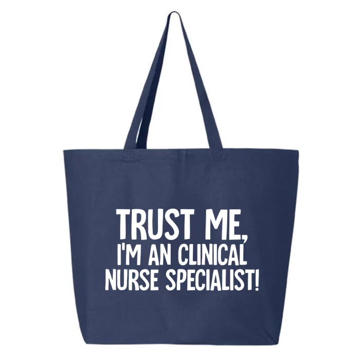 Clinical Nurse Specialist Meaningful Gift 25L Jumbo Tote