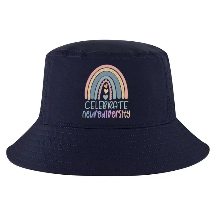 Celebrate Neurodiversity Tal Health Autism Awareness Gift Cool Comfort Performance Bucket Hat