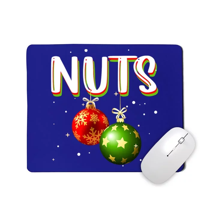 Chest Nuts Tee Christmas Matching Couples Chestnuts Xmas Great Gift Mousepad