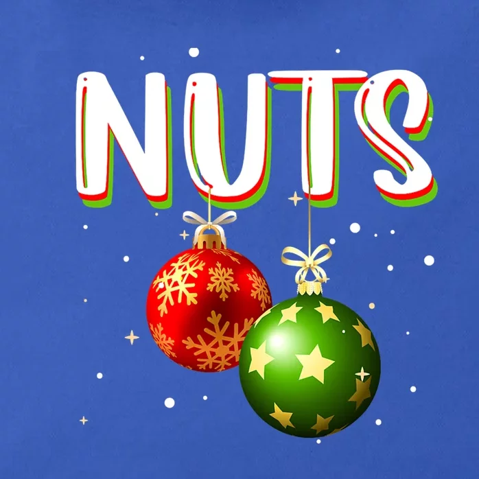 Chest Nuts Tee Christmas Matching Couples Chestnuts Xmas Great Gift Zip Tote Bag