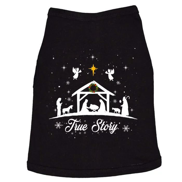 Christmas Nativity True Story Nativity Scene Gifts Doggie Tank