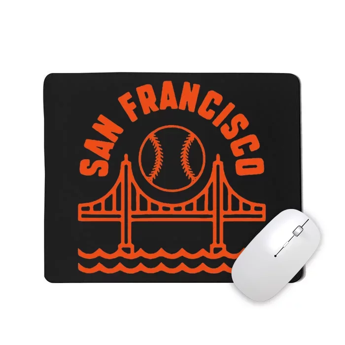 City Next To The Bay Flying Mammal Sport Sphere Challenge Mousepad