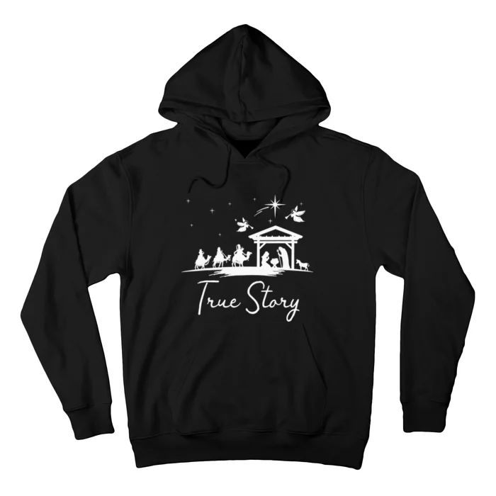 Christmas Nativity True Story of Jesus Birth Hoodie