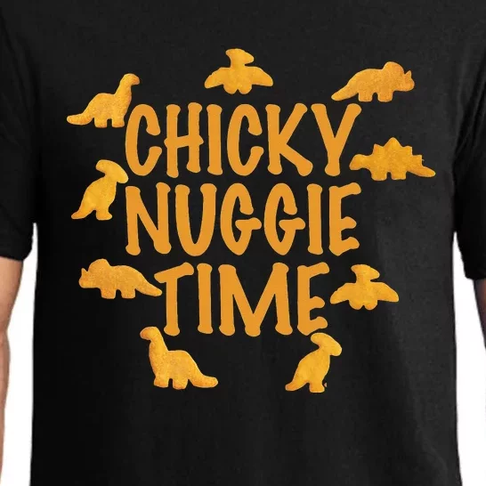 Chicky Nuggie Time Chicken Nugget Fans Pajama Set