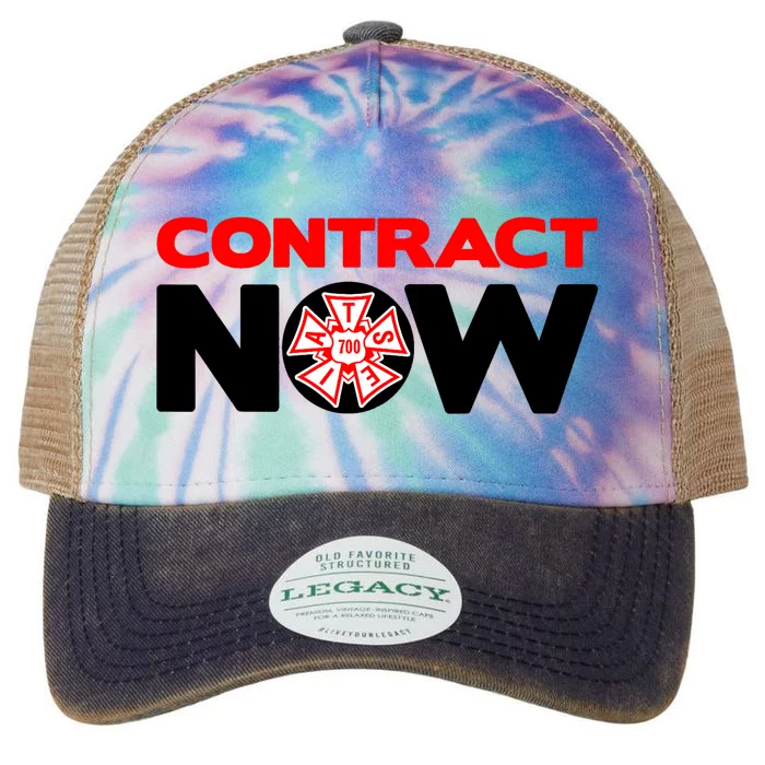 Contract Now Trendy Design Legacy Tie Dye Trucker Hat