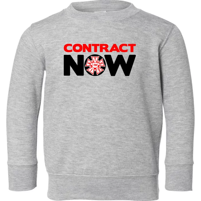 Contract Now Trendy Design Toddler Sweatshirt