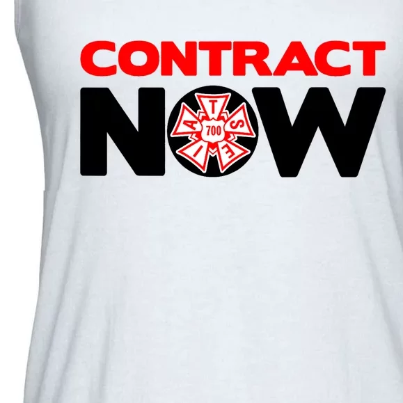 Contract Now Trendy Design Ladies Essential Flowy Tank