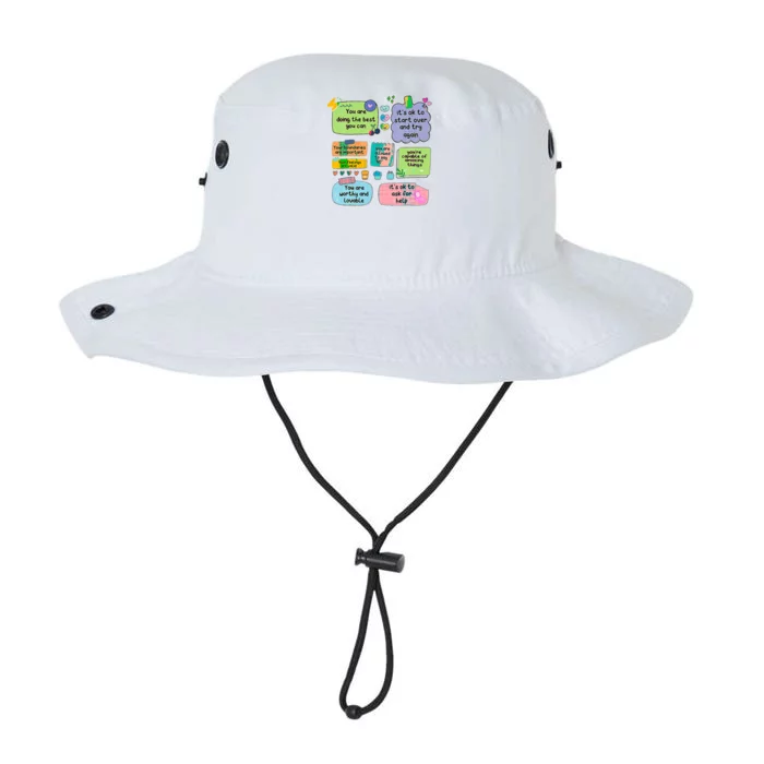 Counselor Note To Self Mental Health School Legacy Cool Fit Booney Bucket Hat