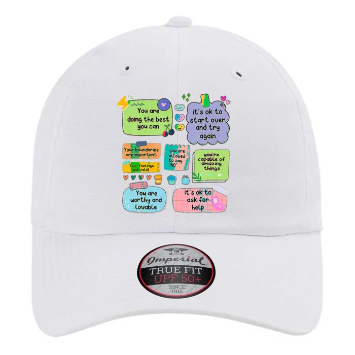 Counselor Note To Self Mental Health School The Original Performance Cap