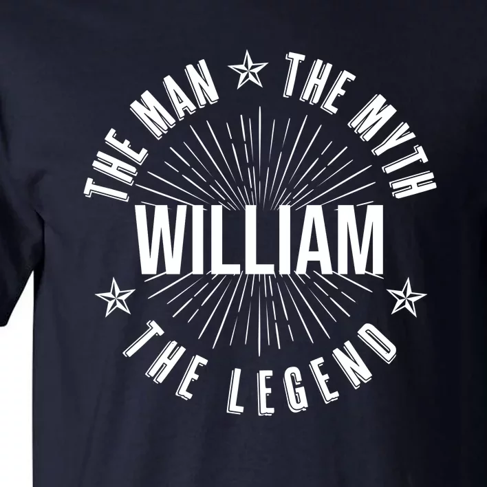 Custom Name The Man The Myth The Legend Tall T-Shirt