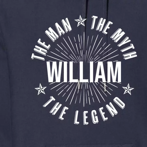 Custom Name The Man The Myth The Legend Premium Hoodie