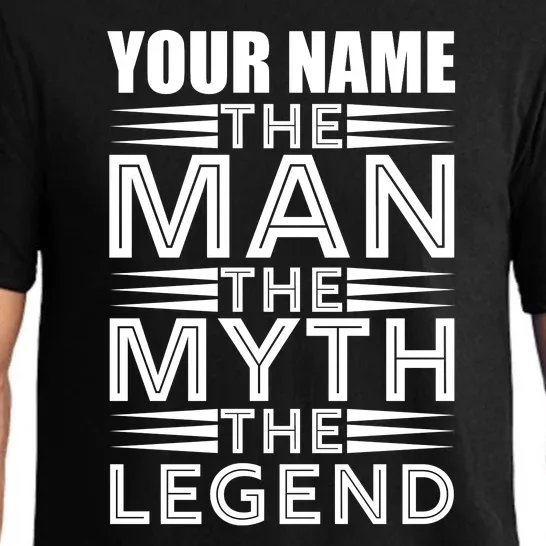 Custom Name The Man The Myth The Legend Pajama Set