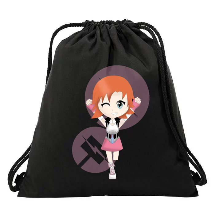 Chibi Nora Valkyrie Drawstring Bag