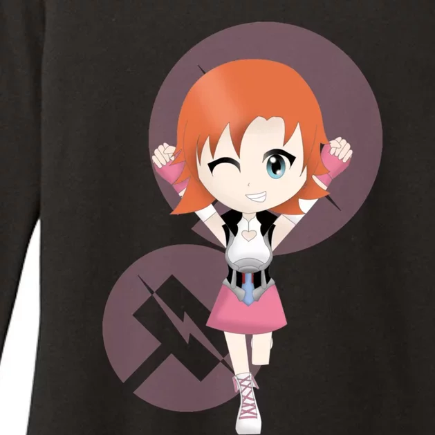 Chibi Nora Valkyrie Womens CVC Long Sleeve Shirt