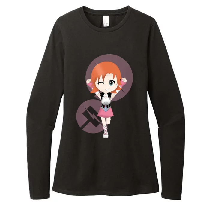 Chibi Nora Valkyrie Womens CVC Long Sleeve Shirt