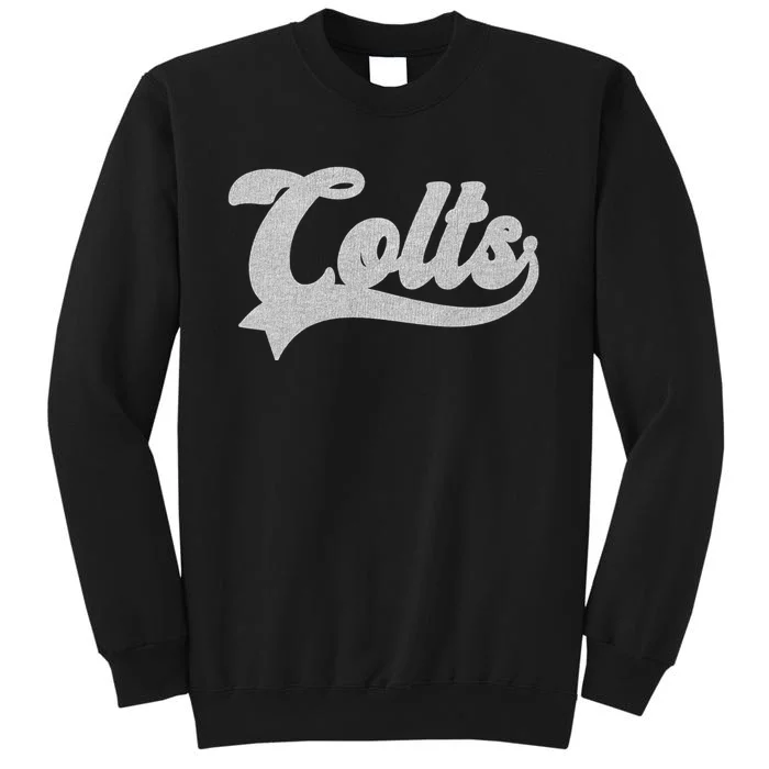 Colts Name Vintage Retro Gift Tall Sweatshirt