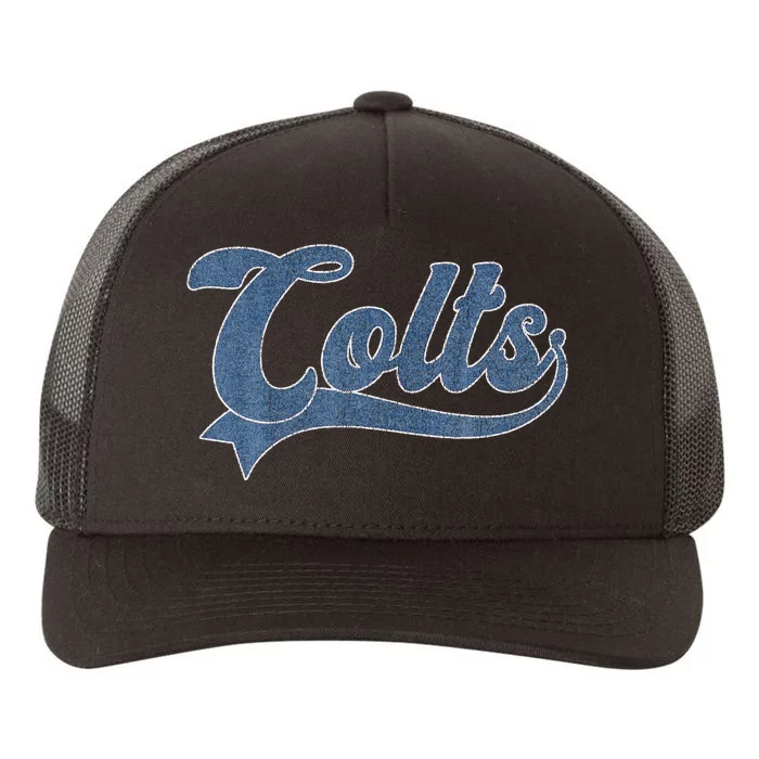 Colts Name Vintage Retro Gift Yupoong Adult 5-Panel Trucker Hat