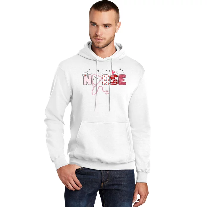 Cute Nurse Valentines Day Gift Hoodie