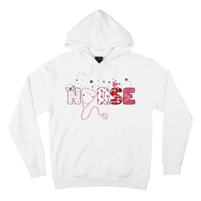 Cute Nurse Valentines Day Gift Hoodie