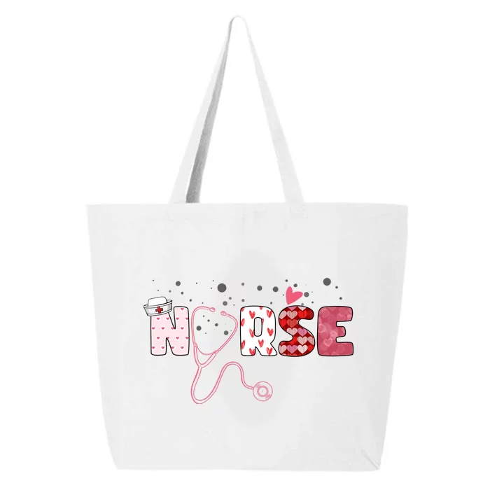 Cute Nurse Valentines Day Gift 25L Jumbo Tote