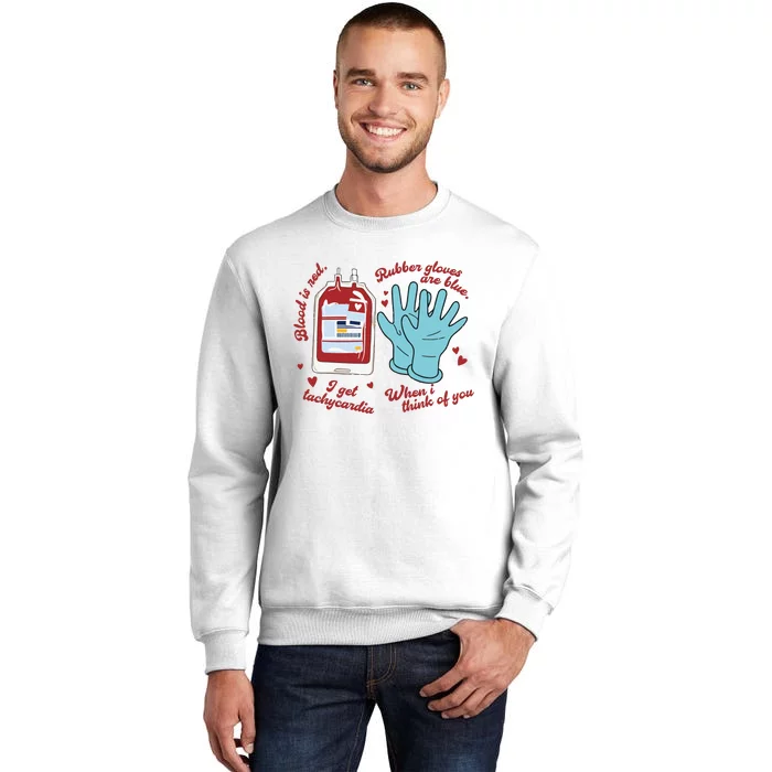 Cute Nurse Valentines Day Sweatshirt