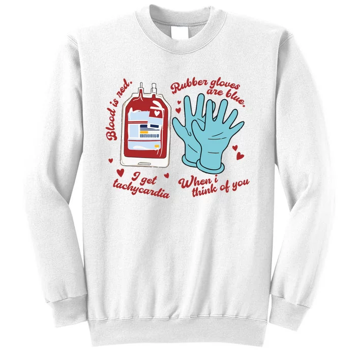 Cute Nurse Valentines Day Sweatshirt