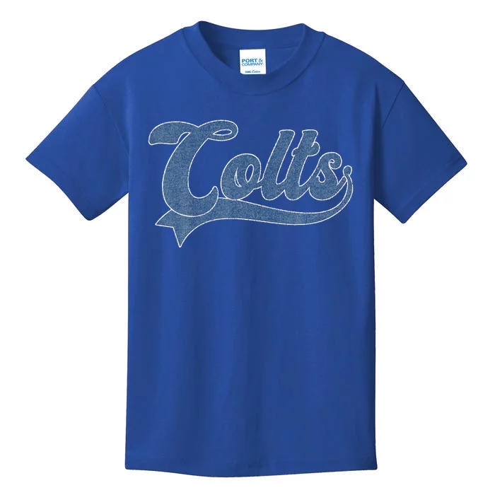 Colts Name Vintage Retro Kids T-Shirt